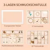 ADEL DREAM Stapelbares Schmucktablett Schmuckschatpfanne Produktbild-Vorschau 2