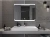 Mexen Nida podsvícené koupelnové zrcadlo 100 x 80 cm, LED Náhled obrázku produktu 3
