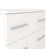 Komoda OMEGA I 02 4S, šířka: 80 cm, barva: BÍLÁ/BÍLÁ Náhled obrázku produktu 2
