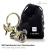 FABACH Motorrad Schlüsselanhänger mit Schutzengel - Produktbild-Vorschau 2