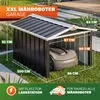 GARDEBRUK® Mähroboter Garage Metall Wetterbeständig Produktbild-Vorschau 2