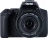 A front view of a black Rollei Powerflex10X digital camera against a white background. Náhľad obrázku produktu