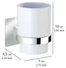WENKO Turbo-Loc® Zahnputzbecher Quadro, Wandhalter ohne Produktbild-Vorschau 4