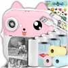 Sofortkamera Für Kinder Mini Drucker + 11 Rollen + Produktbild-Vorschau 1