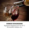 Szafka na wino Klarstein, slim, 1 strefa, szklane drzwi, Podgląd zdjęcia produktu 6