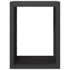 vidaXL Étagère à bois de chauffage Noir 60x40x80 cm Acier Voir les images du produit 4