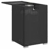 vidaXL Propan-Tank-Verstecktisch Schwarz 40x40x60 cm Poly Produktbild-Vorschau 4