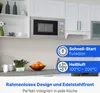 BOMANN Einbau-Mikrowelle Grill Heißluft Edelstahl 2300W MWG Produktbild-Vorschau 7