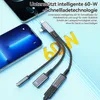2-in-1 USB-C & Lightning Adapter, Kopfhörer auf 3,5mm & Produktbild-Vorschau 3