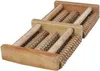 A wooden foot massager with multiple rollers. Produktbild-Vorschau