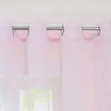 Gardinen Vorhänge Voile Gardine Transparent Dekoschal Uni Produktbild-Vorschau 4