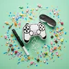 Relaxdays Pinata Gamer, tyč a maska, detská party pinata, Náhľad obrázku produktu 5