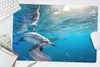MuchoWow® Schreibtischunterlage Delphin - Sonne - Wasser Produktbild-Vorschau 5