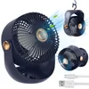 Ventilatore da tavolo HDeye, USB, da parete/soffitto, per Anteprima dell’immagine prodotto 1