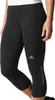 adidas Damen Laufhose Running 3/4 Tight Women Gr.S schwarz Produktbild-Vorschau 1