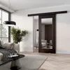 Posuvné dvere so zrkadlom BARRET 9 - 96 cm, wenge Náhľad obrázku produktu 1