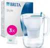 Caraffa filtrante BRITA Style blu, capacità 2,4 l, acqua Anteprima dell’immagine prodotto 1