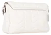 Beige Damen-Schultertasche mit Logo, verstellbar und Produktbild-Vorschau 2