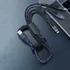 Schnellladekabel 120W 1,2 m 3in1 USB - USB-C / microUSB / Produktbild-Vorschau 3