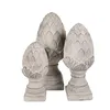 Clayre & Eef Figura decorativa Cono in abete Ø 14x33 cm Anteprima dell’immagine prodotto 3