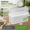 2 x Knäckebrot Dosen im Set Knäckebrotdose Knäckebrotbox Produktbild-Vorschau 2