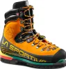 Bergschuh "Nepal Extreme Work" von La Sportiva in orange und schwarz mit Schnürung und griffiger Sohle. Produktbild-Vorschau