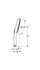 GROHE 26551LS0, Handduschbrause mit Kopf, Weiß, Deutschland Produktbild-Vorschau 3