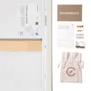 Hochwertige Canvas Weltkarte mit Kork-Pinnwand - 90x60 cm - Produktbild-Vorschau 4