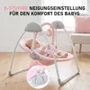 OYAJIA Babyschaukel Babywippe mit Spielbogen Spielzeugen 5 Produktbild-Vorschau 7