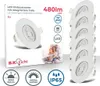 B.K.Licht - Set di 6 faretti LED da incasso 230V, faretti Anteprima dell’immagine prodotto 1