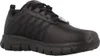 A black Skechers women's shoe is shown from a side angle against a white background. Produktbild-Vorschau