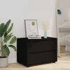 vidaXL Skříňka černá 80 x 48 x 57 cm materiál na bázi dřeva Náhled obrázku produktu 5
