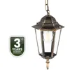 LUMILED Pendelleuchte Vintage Außen Hängelampe 230V Laterne Produktbild-Vorschau 7