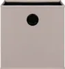 Faltbare Aufbewahrungsbox aus Textilmaterial, Farbe Beige, Produktbild-Vorschau 1