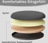 WOLTU Sitzhocker mit Stauraum, rund, Polsterhocker, Produktbild-Vorschau 7