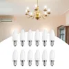 10 żarówek LED E12, 1,5 W, ciepła biel, do żyrandoli, lamp Podgląd zdjęcia produktu 5