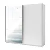 AX LIVING Armoire blanche 200 cm Adelna Armoire avec miroir Voir les images du produit 3