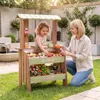 KOMFOTTEU Kinder Kaufladen, Holz Kaufmannsladen mit 43 Produktbild-Vorschau 7