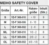Meiho Hakenschutz OL #1/0 - 4/0 4er Pack Produktbild-Vorschau 2