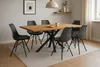 Esstisch 280x100 cm Baumkante Eichenholz massiv geölt Produktbild-Vorschau 5