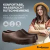 Albatros Purcel Profi Gartenclogs braun natur 46 Produktbild-Vorschau 3