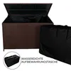 Kissenbox Rattan Braun 138x70x80 cm 582L UV-beständig mit Produktbild-Vorschau 2