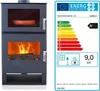 EEK A+ - Kochen Kaminofen Holzofen mit Backofen Kamin Verso Produktbild-Vorschau 3