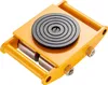 4x Panzerrollen 12T Transportfahrwerk 280x210x105mm Produktbild-Vorschau 9