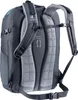 The back of a backpack is shown against a white background. Produktbild-Vorschau
