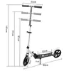 Big Wheel Scooter bis 100kg,Klapproller für Jugendliche und Produktbild-Vorschau 7