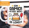 Kaffee-Tasse Ein Gamer altert nicht Geschenkidee Nerd | Produktbild-Vorschau 2