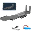 Kunststoff-Sattel anhänger Flach Bett, für 1:18 RC Traktor Produktbild-Vorschau 4