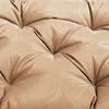 A close-up view of a tufted cushion, showing the texture and stitching. Náhled obrázku produktu