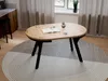 Esstisch ARI Rund 90-190 cm Ausziehbar Eiche Artisan Produktbild-Vorschau 2
